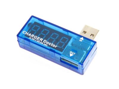 Лот: 3448234. Фото: 1. USB монитор напряжения и тока... Зарядные устройства, блоки питания, адаптеры сетевые для смартфонов