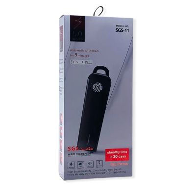 Лот: 22147161. Фото: 1. BT Single SGS-11 Black. Наушники, гарнитуры