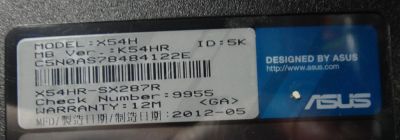 Лот: 6114385. Фото: 1. Ноутбук ASUS X54H Core i3 Radeon... Ноутбуки