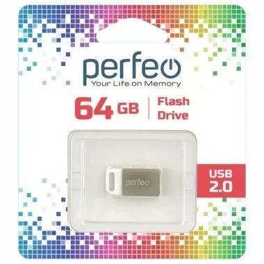 Лот: 24948785. Фото: 1. Флеш-накопитель USB2.0 64Gb Perfeo... USB-флеш карты