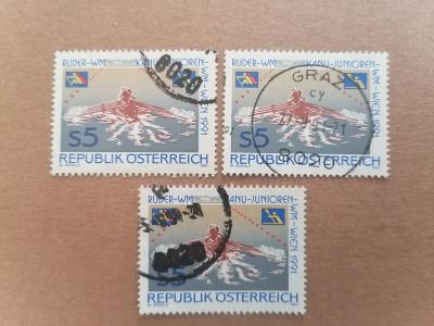 Лот: 25630869. Фото: 1. Австрия. Спорт. Гребля 1991 год... Марки