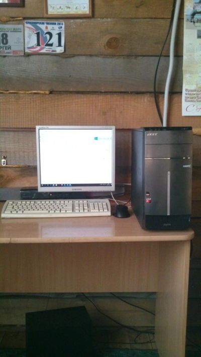Лот: 10678742. Фото: 1. Продам компьютер Acer aspire tc-100... Компьютеры в сборе