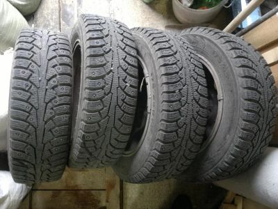 Лот: 6305914. Фото: 1. Nokian hakkapelitta 5+литье на... Шины на дисках