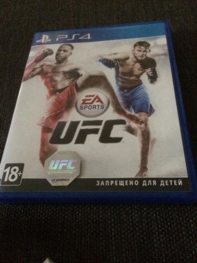 Лот: 9495083. Фото: 1. Диск ufc на ps4. Игры для консолей