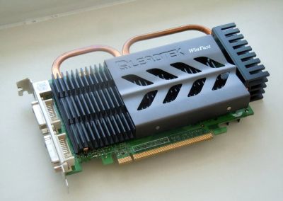 Лот: 11431466. Фото: 1. GeForce Leadtek 7600GT. Видеокарты