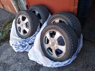 Лот: 12275420. Фото: 1. Комплект 205/55 R16. Диски