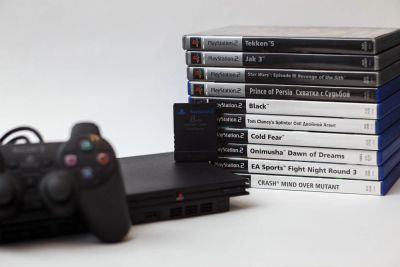 Лот: 10734170. Фото: 1. PlayStation 2 Slim 8 MB карта... Игровые приставки, консоли
