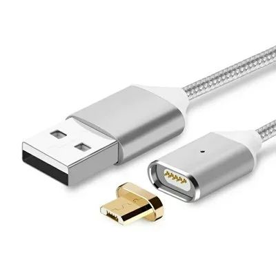 Лот: 13914716. Фото: 1. Магнитный micro USB кабель. Дата-кабели, переходники