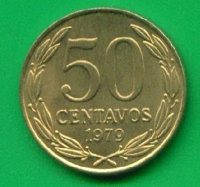 Лот: 8800180. Фото: 1. Чили 50 сентаво 1959 (с69). Америка