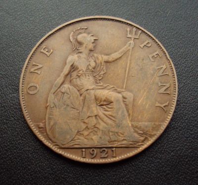 Лот: 4959567. Фото: 1. Старая иностранная монетка №26. Великобритания и острова