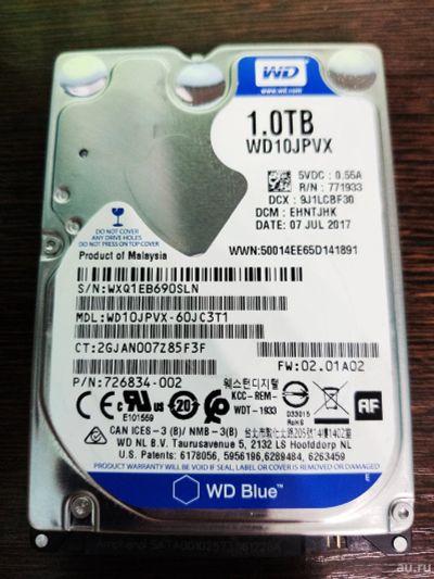 Лот: 15469127. Фото: 1. Жесткий диск Western Digital WD... Жёсткие диски (HDD)