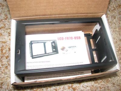 Лот: 2602340. Фото: 1. рамка 2DIN для 7" монитора lcd-fr70-usb. Другое (комплектующие)