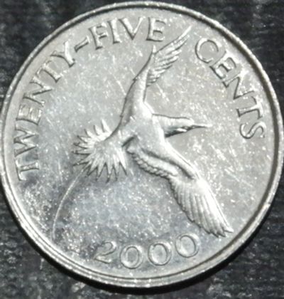 Лот: 19986622. Фото: 1. Экзотика с рубля (21694) Бермуды. Остальные страны