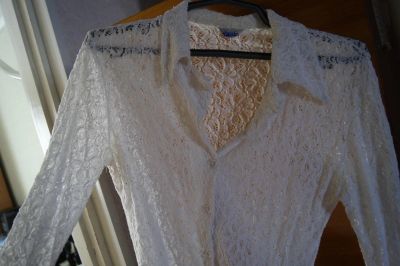 Лот: 5132007. Фото: 1. ажурная кофточка. Пиджаки, жакеты, жилеты