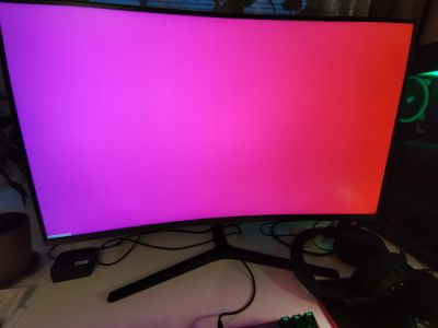 Лот: 19110306. Фото: 1. Samsung C32JG50QQI 32" 144hz игровой... ЖК-мониторы