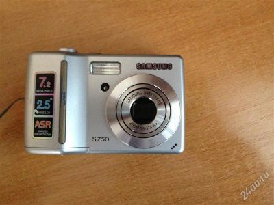 Лот: 2585382. Фото: 1. цифровй фотоаппарат samsung s750. Цифровые компактные