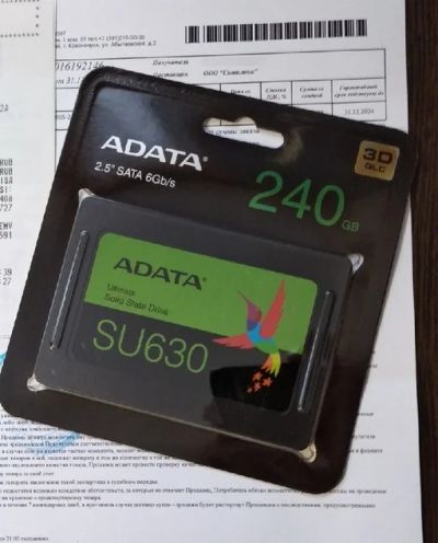 Лот: 18440405. Фото: 1. Новый SSD 240Gb A-Data Ultimate... SSD-накопители