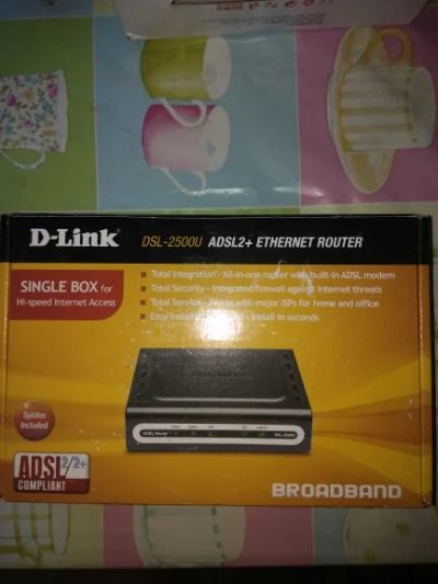 Лот: 9861248. Фото: 1. маршрутизатор d-link dsl-2500u. Маршрутизаторы (роутеры)