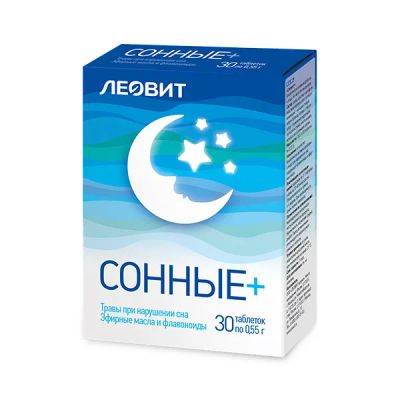 Лот: 23986311. Фото: 1. Сонные таб. 0,55г №30. Народная медицина, БАДы