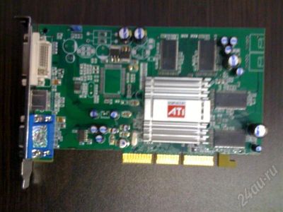 Лот: 560319. Фото: 1. Видеокарта Radeon 9200 128Mb. Видеокарты