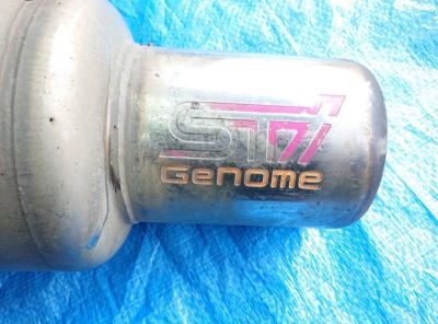 Лот: 20208631. Фото: 1. STI Genome Subaru forester SG5. Выхлопная система