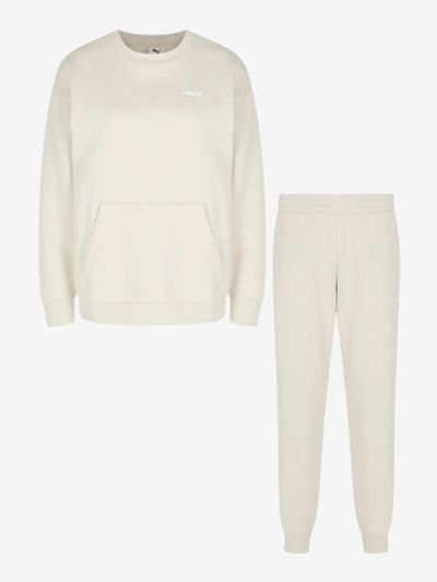 Лот: 25620539. Фото: 1. Костюм женский PUMA, Бежевый. Спортивные костюмы
