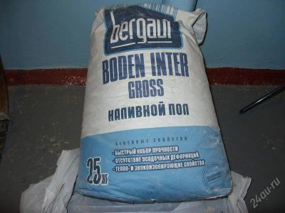Лот: 1704639. Фото: 1. Наливной пол boden inter gross... Смеси, шпатлевки, цемент