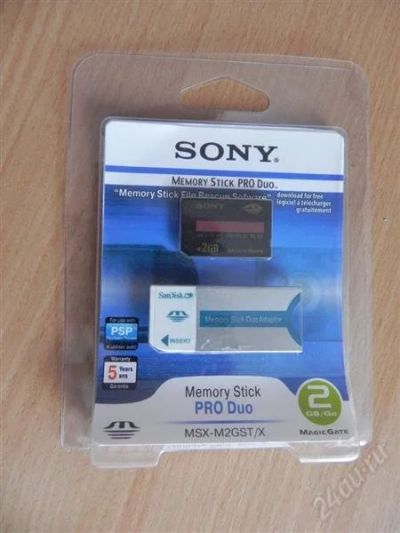 Лот: 936190. Фото: 1. Карта памяти Sony Memory Stick... Карты памяти
