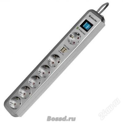 Лот: 1512548. Фото: 1. Сетевой фильтр DFS 501 USB Charger... ИБП, аккумуляторы для ИБП