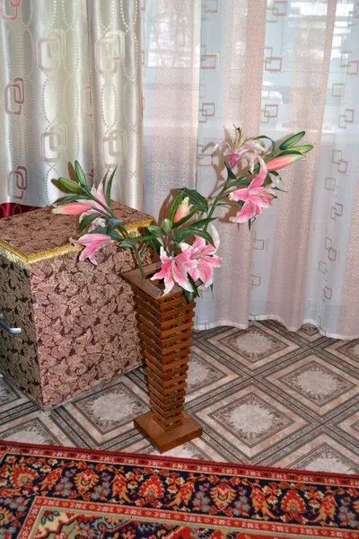 Лот: 17412814. Фото: 1. Ваза декоративная, самодельная... Вазы