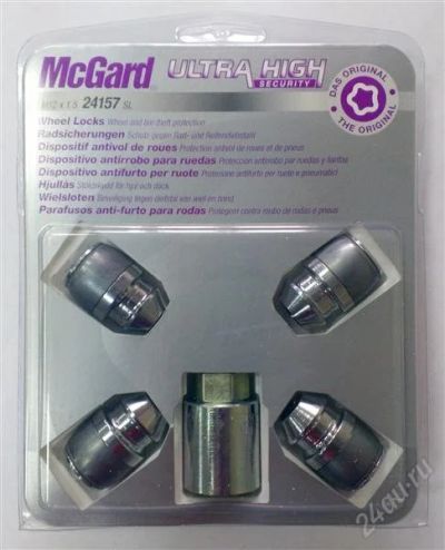 Лот: 2885168. Фото: 1. Продам секретки-гайки McGard 24157SL... Механические блокираторы и противоугонные устройства