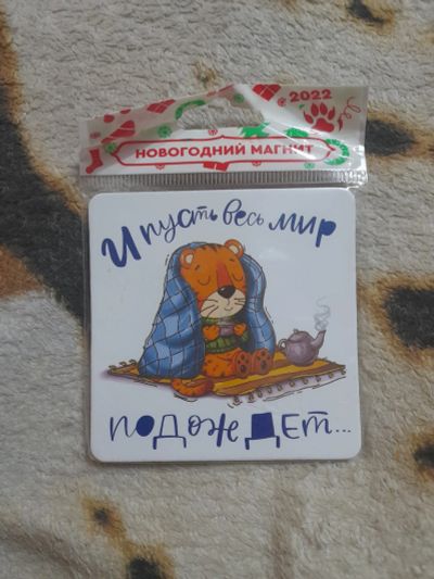 Лот: 24790623. Фото: 1. Магнит новогодний 1. Магниты сувенирные