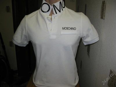 Лот: 983221. Фото: 1. Поло MOSCHINO. Рубашки, водолазки