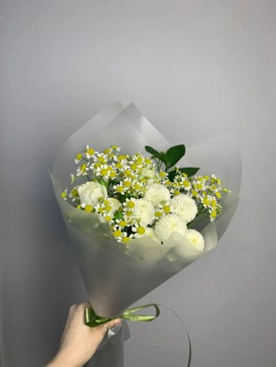 Лот: 25577705. Фото: 1. 8. Букет - комплимент быстрые... Свежие цветы