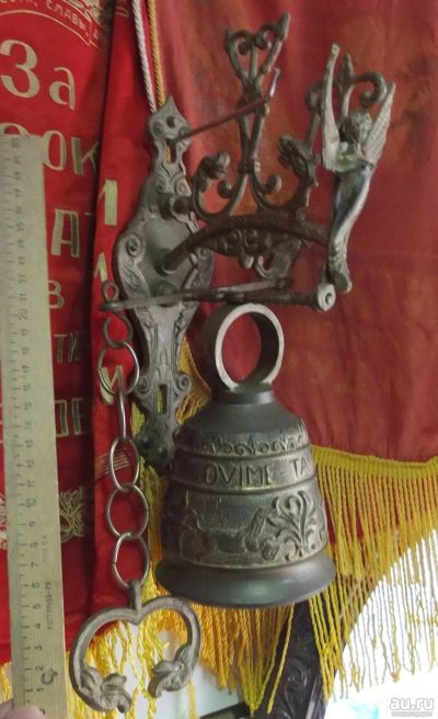 Лот: 16798540. Фото: 1. дверной колокольчик Богиня с крыльями... Скульптуры