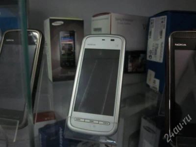 Лот: 1493753. Фото: 1. Nokia 5228 WHITE!!! Комплект... Кнопочные мобильные телефоны