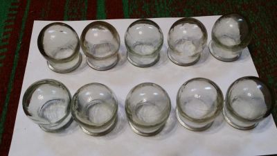 Лот: 11524840. Фото: 1. Банки медицинские 10 шт. Антисептики, защитные средства, медицинские маски