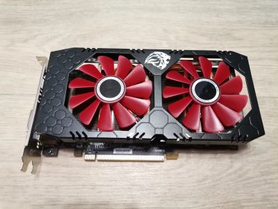 Лот: 17937424. Фото: 1. His RX 570 4 gb. Видеокарты