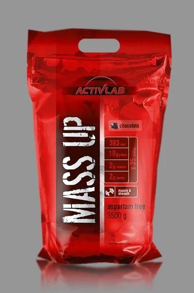 Лот: 9702410. Фото: 1. Гейнер MASS UP ActivLab 3500 г... Спортивное питание, витамины