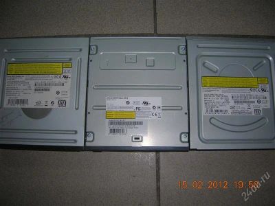Лот: 1564693. Фото: 1. 3 неисправных привода DVD+-RW... Приводы CD, DVD, BR, FDD
