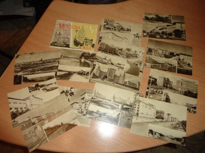 Лот: 18945354. Фото: 1. Набор открыток Москва старая и... Открытки, конверты