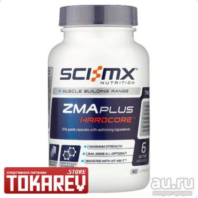Лот: 13072717. Фото: 1. Sci-MX ZMA Plus Hardcore (SciMX... Спортивное питание, витамины