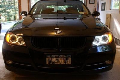 Лот: 13020359. Фото: 1. bmw e90 светодиодные лампы Ангельские... Оптика и освещение