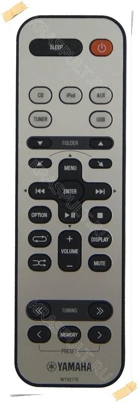 Лот: 15905930. Фото: 1. Пульт YAMAHA WY92710, CRX-332... Пульты ДУ