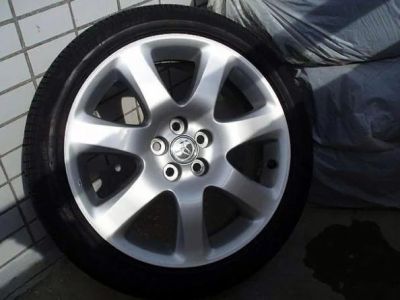 Лот: 4934913. Фото: 1. Диск R17 Avensis 5х100 с резиной... Шины на дисках