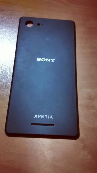 Лот: 5491861. Фото: 1. Крышка от Sony Xperia M2,черная. Защитные стёкла, защитные плёнки