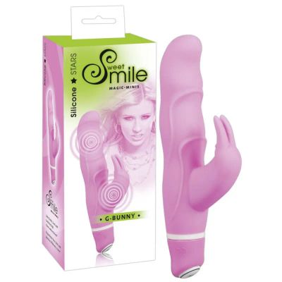 Лот: 22062334. Фото: 1. Вибратор Smile G-Bunny - розовый. Игрушки