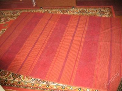 Лот: 995324. Фото: 1. Ковер полосатый. Ковры
