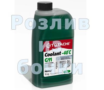 Лот: 21508184. Фото: 1. Антифриз на розлив Totachi G11... Масла, жидкости