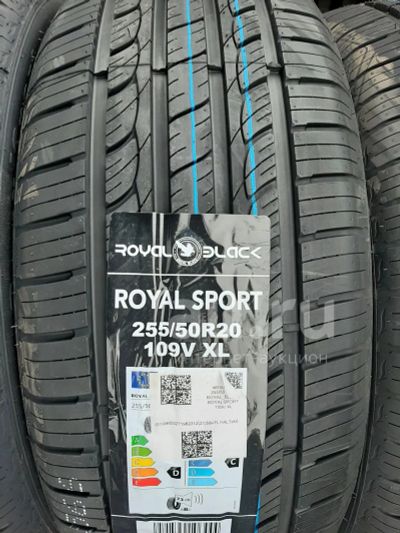Лот: 21334363. Фото: 1. Летняя резина 255/50 R-20 "Royal... Шины